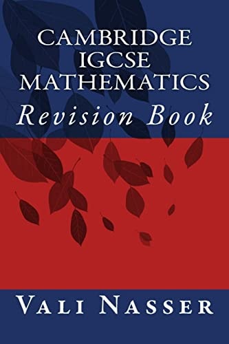 Cambridge IGCSE Mathematics Revision Book