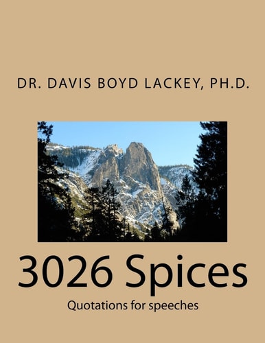 3026 Spices Quotations for Speeches