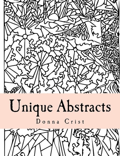 Unique Abstracts Hand-Drawn Original Artwork for Colorists