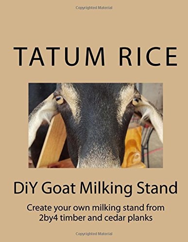 DiY Goat Milking Stand Create Your Own Milking Stand from 2by4 and Cedar Planks