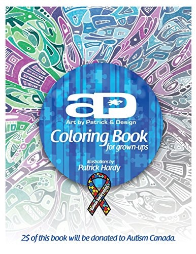 Art by Patrick Colouring Book for Adults