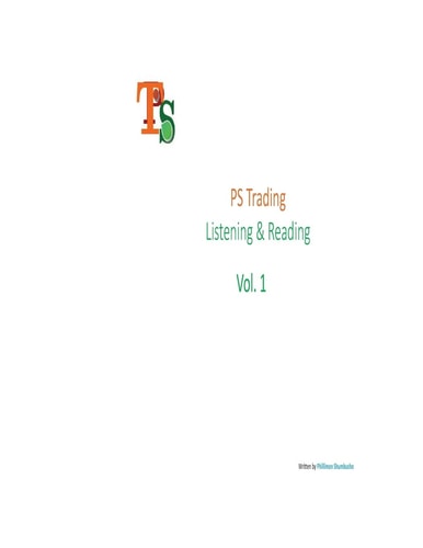 Learn English Effectively PS Trading Teaching Technology
