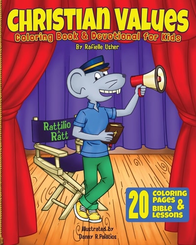 Christian Values Coloring Book Devotional for Kids