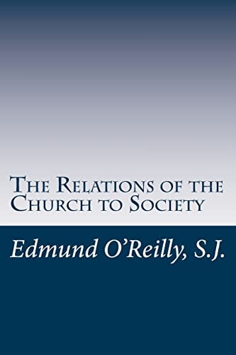 The Relations of the Church to Society