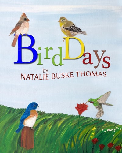 Bird Days A Watch Me Paint Book