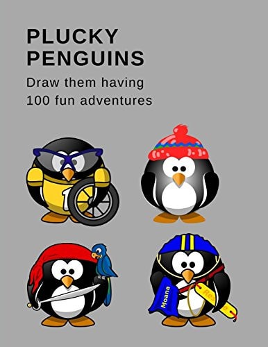 Plucky Penguins Draw Them Having 100 Fun Adventures