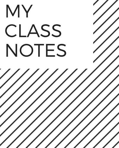 My Class Notes