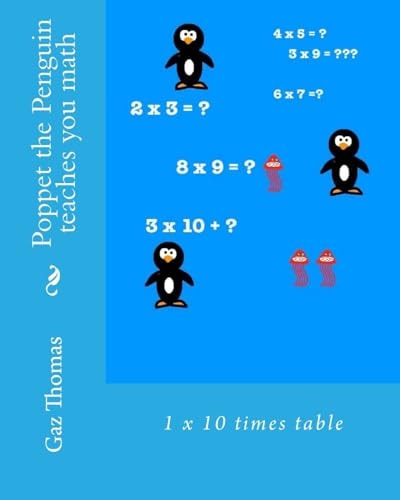 Poppet the Penguin Teaches You Math 1 - 10 Times Tables
