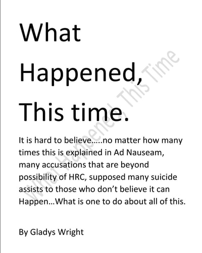 What Happened, This Time