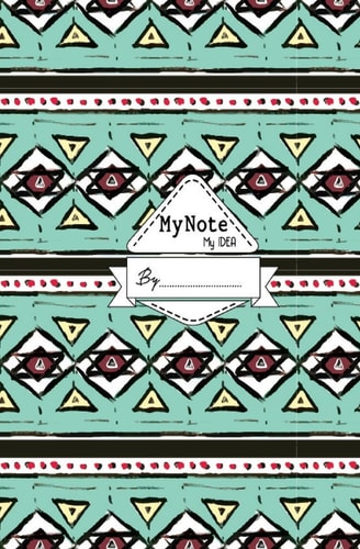 My Note My Idea ,8 X 10, 110 Pages, Boho