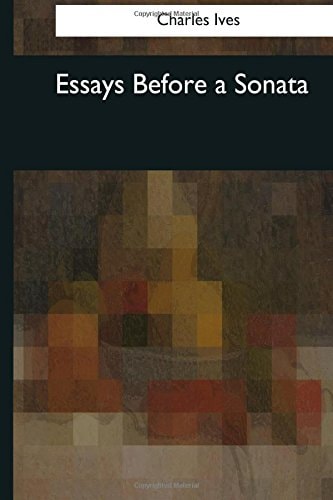 Essays Before a Sonata