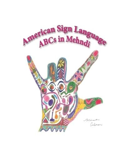 American Siign Language ABCs in Mehndi