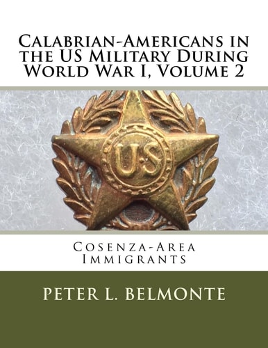 Calabrian-Americans in the US Military During World War I, Volume 2 Cosenza-Area Immigrants