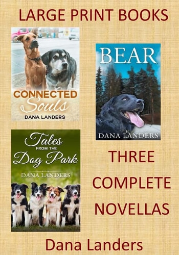 Large Print Books 3 Complete Novellas: Large Type Books for Seniors