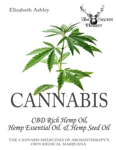 Cannabis CBD Rich Hemp Oil, Hemp Essential Oil and Hemp Seed Oil: The Cannabis Medicines of Aromatherapy's Own Medical Marijuana (Black and White Edition)