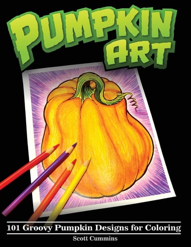 Pumpkin Art 101 Groovy Pumpkin Designs for Coloring