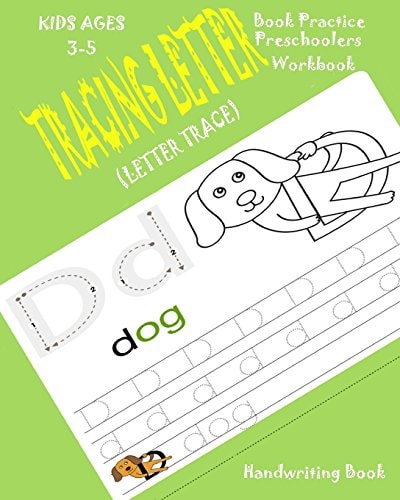 Tracing Letter Book Practice Preschoolers Workbook*Kids-Ages-3-5(Letter-Trace)