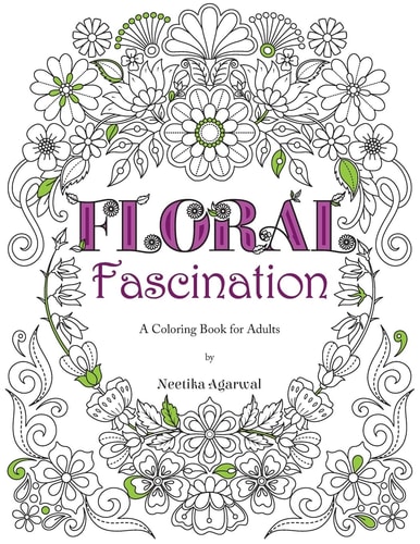Floral Fascination A Coloring Book for Adults