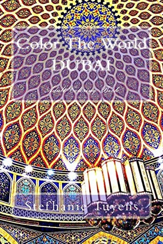 Color The World DUBAI Adult Coloring Book