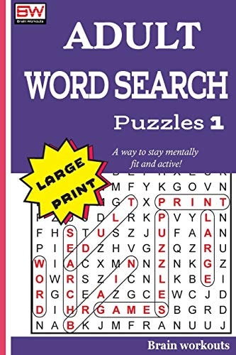 ADULT WORD SEARCH Puzzles 1