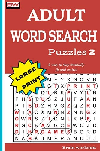 ADULT WORD SEARCH Puzzles 2
