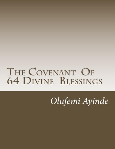 The Covenant Of 64 Divine Blessings Prayer Book