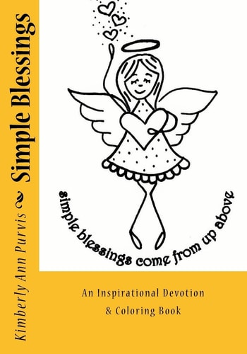 Simple Blessings Inspirational Devotion and Coloring Book