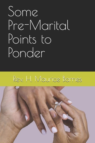 Some Pre-Marital Points to Ponder