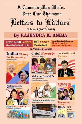 A Common Man Writes, Over One Thousand "Letters to Editors", Volume 1