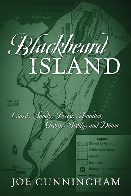 Blackbeard Island: Carrie, Sandy, Percy, Amadou, George, Scotty, and Diana