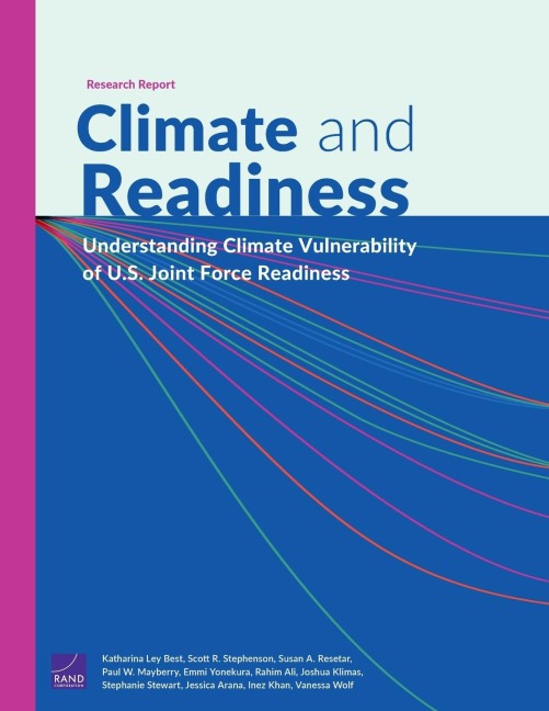 Climate and Readiness: Understanding Climate Vulnerability of U.S. Joint Force Readiness