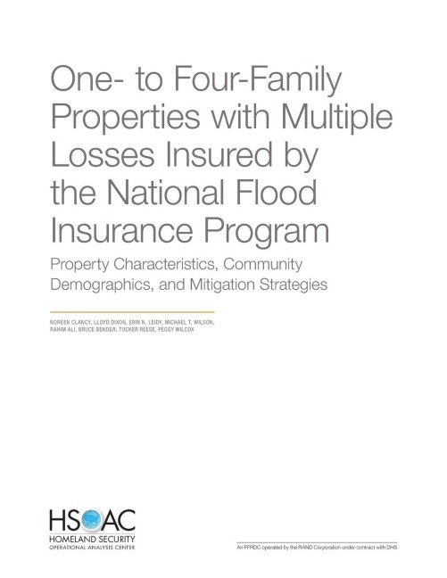 One- To Four-Family Properties with Multiple Losses Insured by the National Flood Insurance Program: Property Characteristics, Community Demographics, and Mitigation Strategies