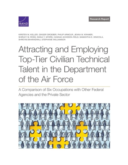 Attracting and Employing Top-Tier Civilian Technical Talent in the Department of the Air Force: A Comparison of Six Occupations with Other Federal Agencies and the Private Sector