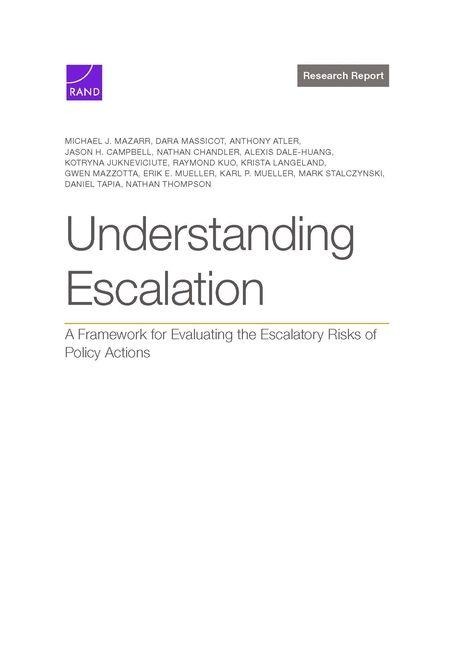 Understanding Escalation: A Framework for Evaluating the Escalatory Risks of Policy Actions