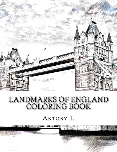 Landmarks of England Coloring Book Coloring Book Landmarks of England
