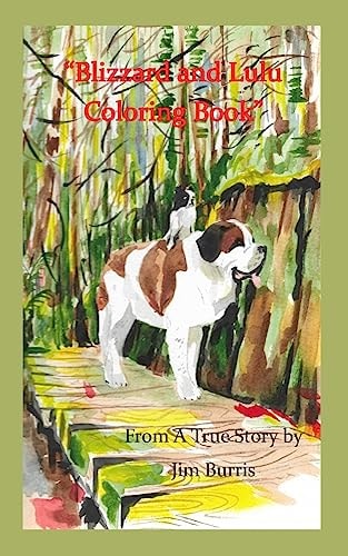 Blizzard and Lulu Coloring Book Small Size Coloring Book