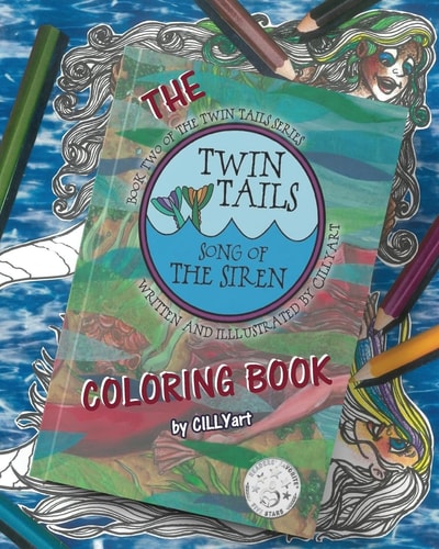 Twin Tails Song of The Siren ...The Coloring Book
