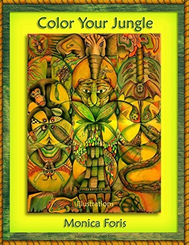 Color Your Jungle Coloring Book for Kids