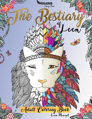 Adult Coloring Books The Bestiary of Leen