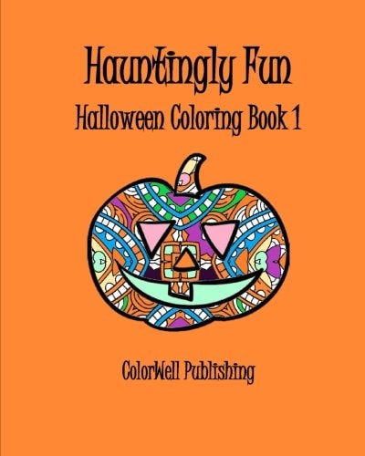Hauntingly Fun Halloween Coloring Book 1
