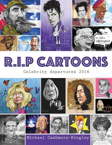 R. I. P. Cartoons Celebrity Departures 2016