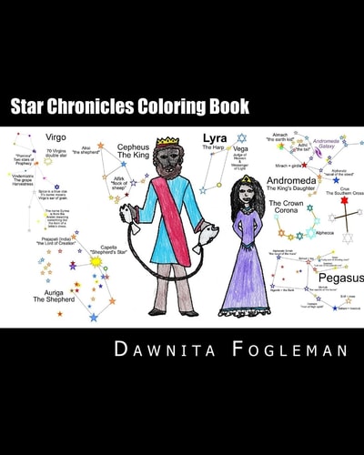 Star Chronicles Coloring Book Bible Based Study of the Constellations