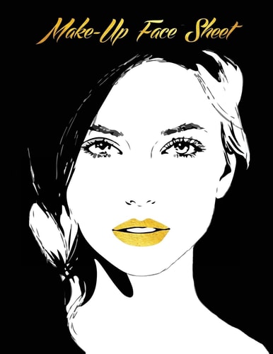 Face Sheet Make Up Book Makeup Artist Handbook