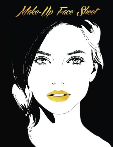 Face Sheet Make Up Book Makeup Artist Handbook