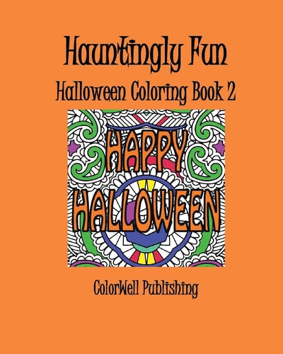 Hauntingly Fun Halloween Coloring Book 2