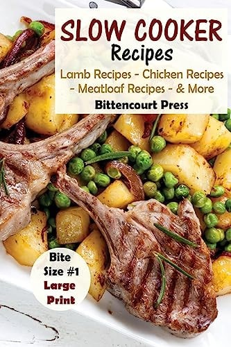 Slow Cooker Recipes - Bite Size #1 Lamb Recipes - Chicken Recipes - Meatloaf Recipes and More