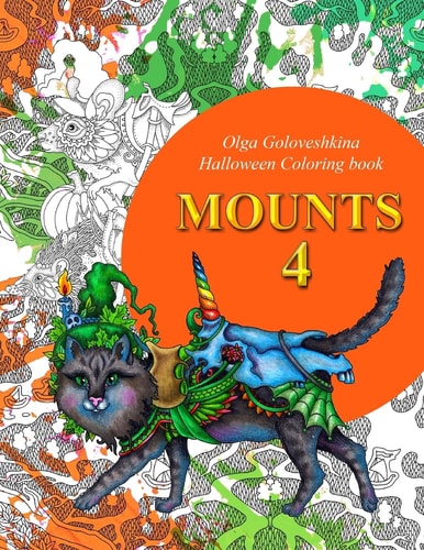 Mounts 4 Halloween Coloring Book