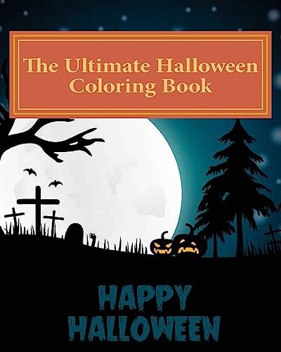 The Ultimate Halloween Coloring Book 39 High Quality Halloween Designs