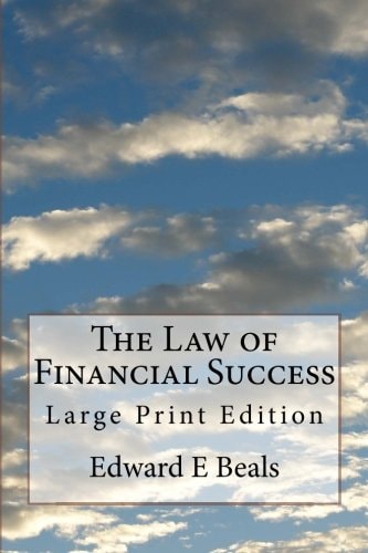The Law of Financial Success Large Print Edition