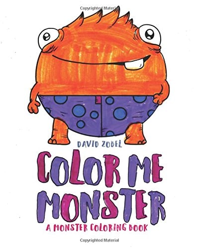 Color Me Monster A Monster Coloring Book